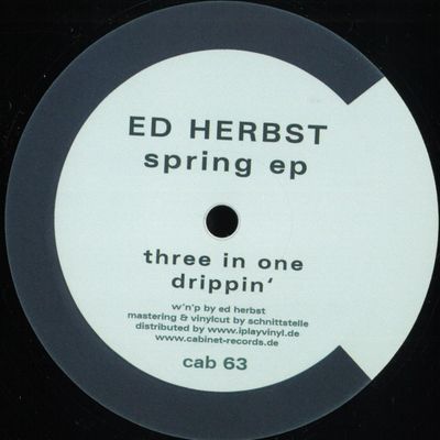 Ed Herbst — Spring EP vinyl cover