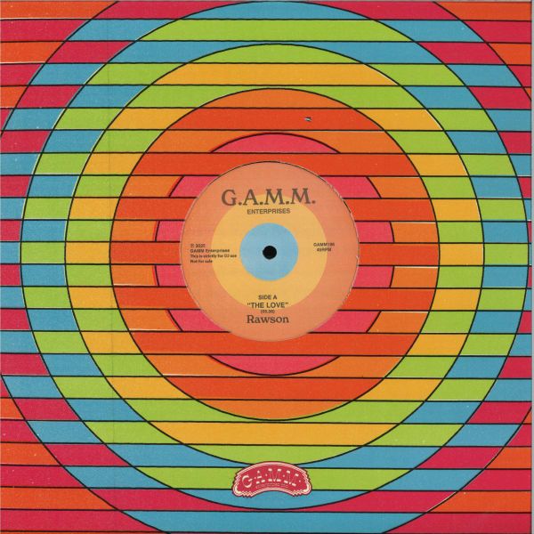 Rawson — THE LOVE / THE HURT vinyl cover