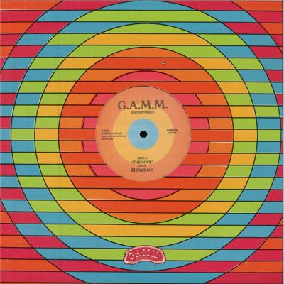 Rawson — THE LOVE / THE HURT vinyl cover