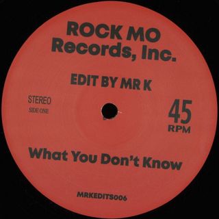 Mr K Edits — Mr K Edits, Vol. 6 vinyl cover