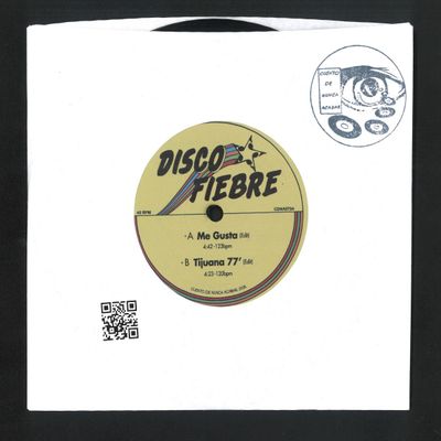 Disco Fiebre — Disco Fiebre Edits 7" vinyl cover