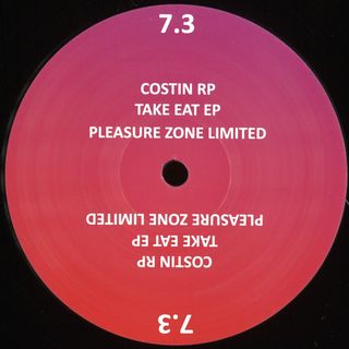 Costin Rp — TAKE EAT EP vinyl cover