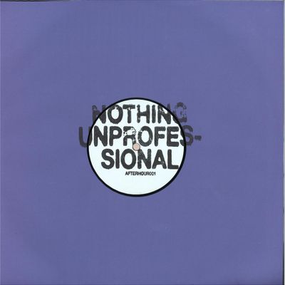 nthng, Oprofessionell — Nothng Unprofessional vinyl cover