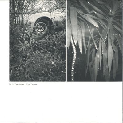 Mark Templeton — Two Verses LP vinyl cover