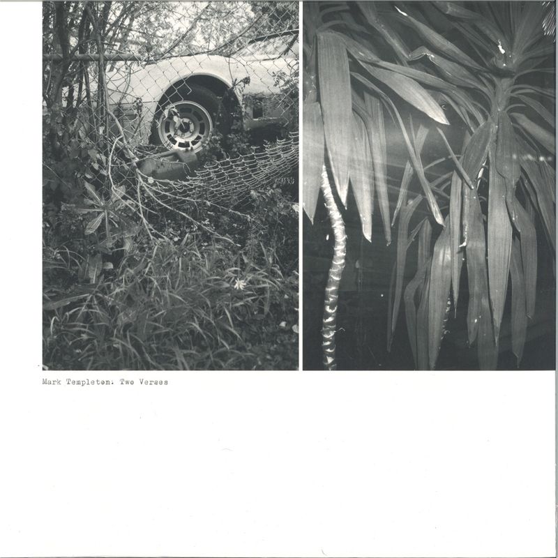 Mark Templeton — Two Verses LP vinyl cover