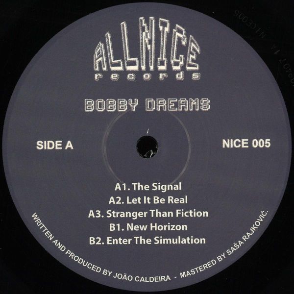 Bobby Dreams — The Signal vinyl cover