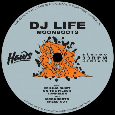 DJ Life — Moonboots vinyl cover