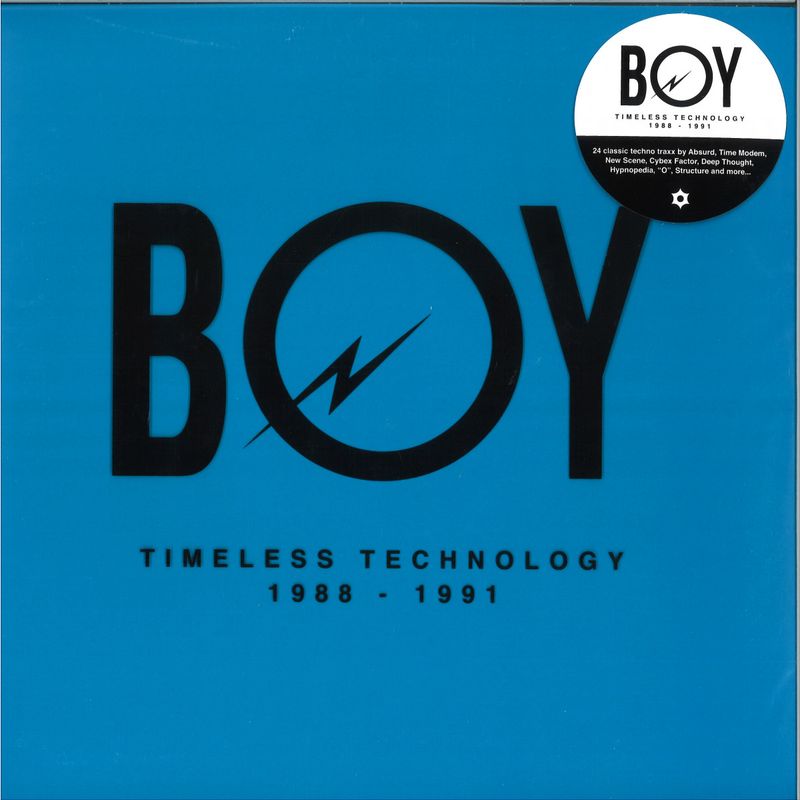Various — TIMELESS TECHNOLOGY 1988-1991 (4x12") vinyl cover
