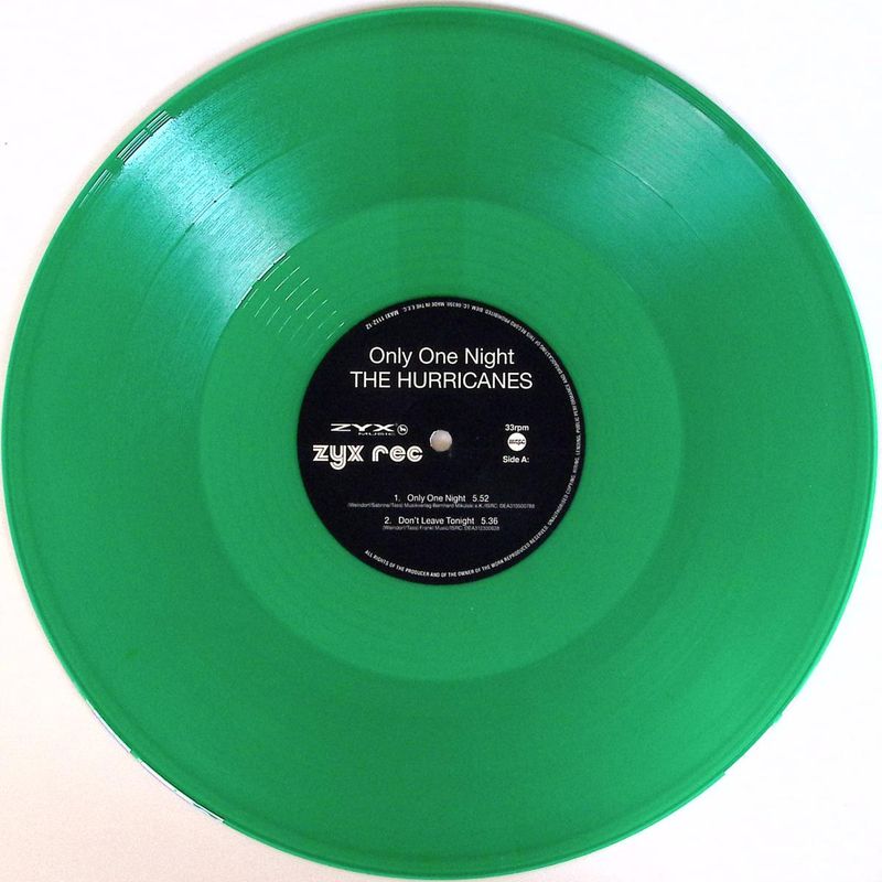 The Hurricanes — Only One Night vinyl cover