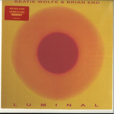Brian Eno, Beatie Wolfe — Luminal vinyl cover