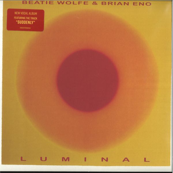 Brian Eno, Beatie Wolfe — Luminal vinyl cover