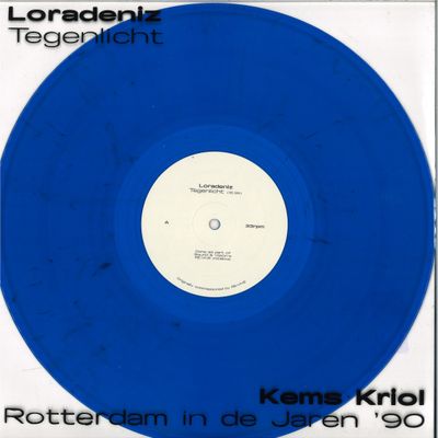 Loradeniz, Kems Kriol — Tegenlicht / Rotterdam in de Jaren 90 LP vinyl cover