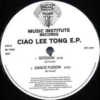 Ciao Lee Tong — Ciao Lee Tong EP vinyl cover