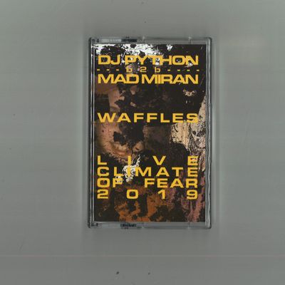 mad miran b2b DJ Python — Waffles (TAPE) vinyl cover