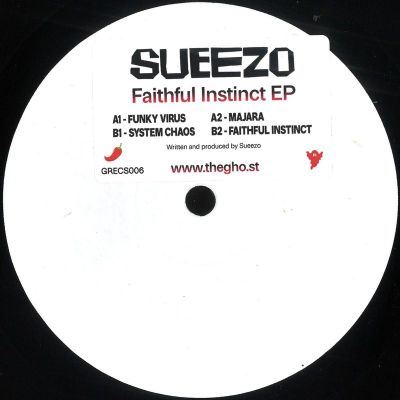 Sueezo — Faithful Instinct EP vinyl cover