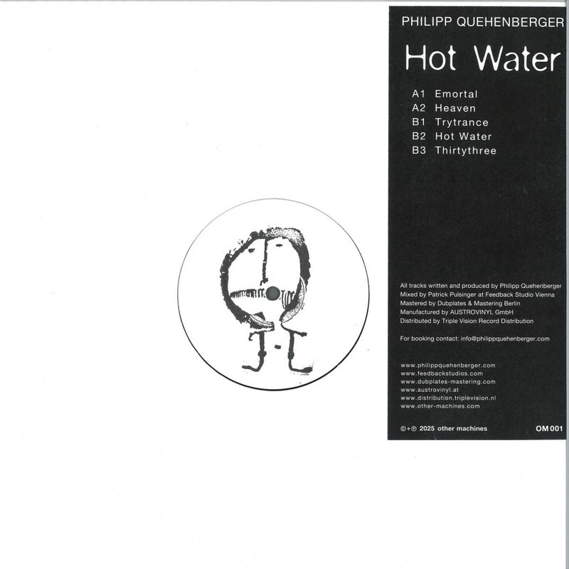 Philipp Quehenberger — Hot Water vinyl cover