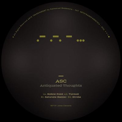 Asc — Antiquated Thoughts EP vinyl cover