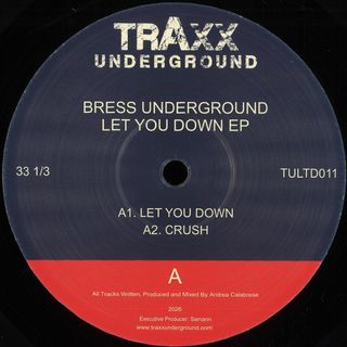 Bress Underground — Let You Down EP vinyl cover