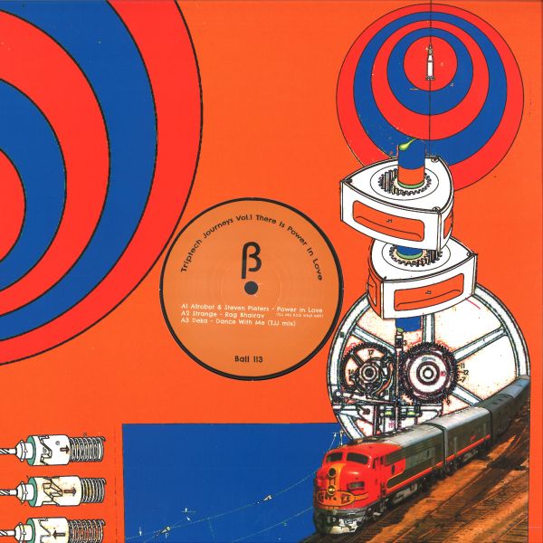 Thee J Johanz — TRIPTECH JOURNEYS VOL.1 THERE IS POWER IN LOVE vinyl cover