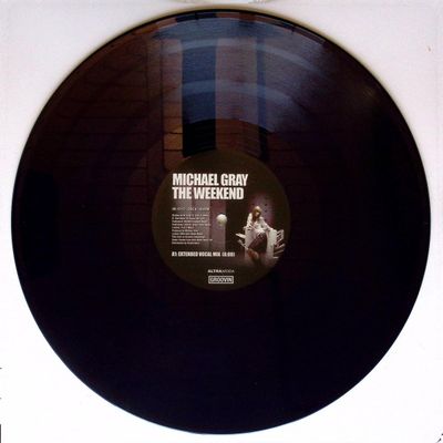 — The Weekend vinyl cover