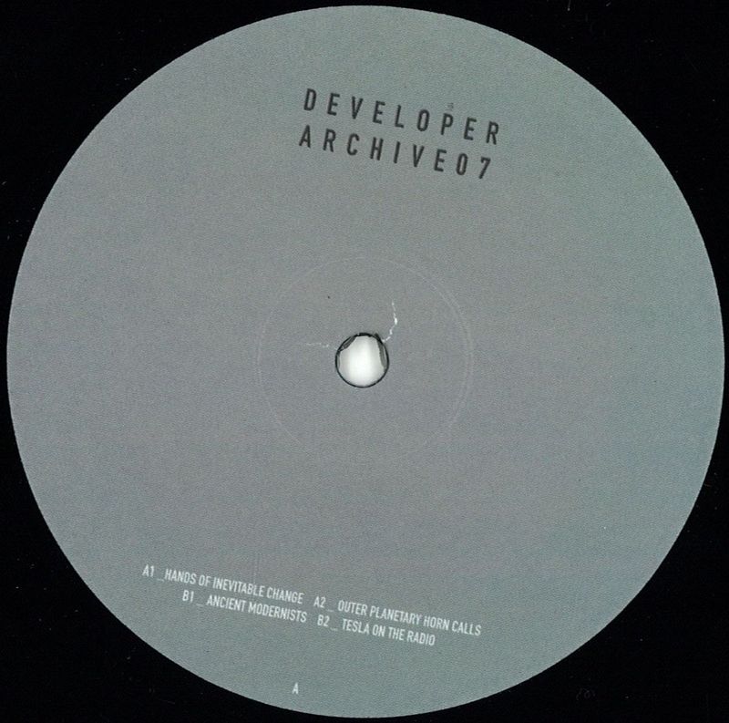 Developer — Archive 07 vinyl cover