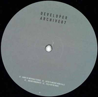 Developer — Archive 07 vinyl cover