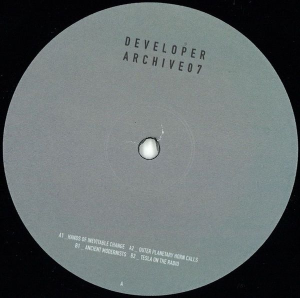 Developer — Archive 07 vinyl cover