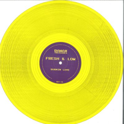 Fresh, Low — Burnin Love vinyl cover