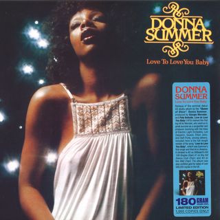 Donna Summer — Love To Love You Baby LP vinyl cover