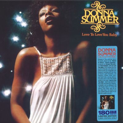Donna Summer — Love To Love You Baby LP vinyl cover