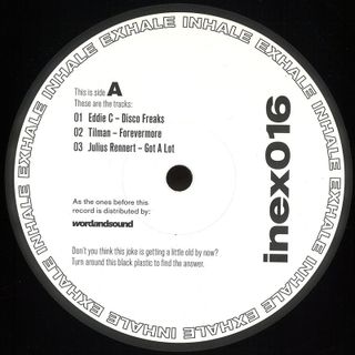 Various — inex016 vinyl cover