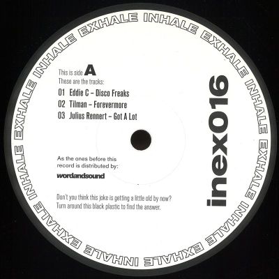 Various — inex016 vinyl cover