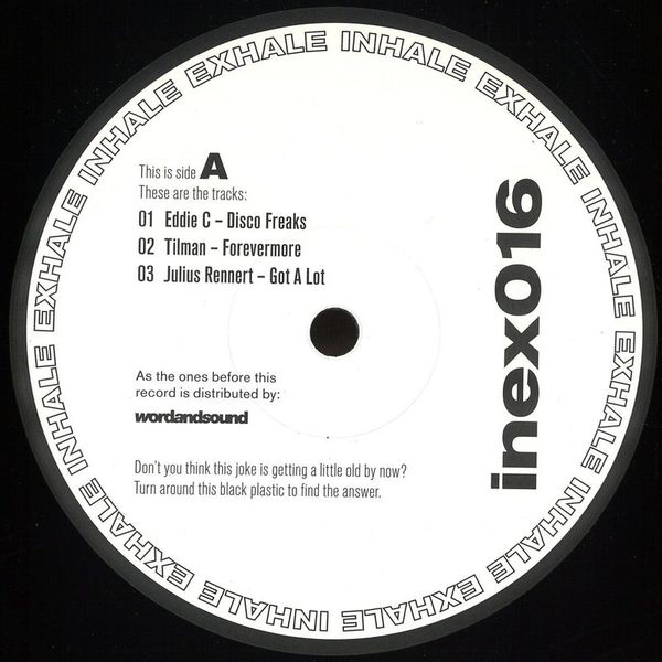 Various — inex016 vinyl cover
