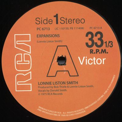 Lonnie Liston Smith — Expansions vinyl cover