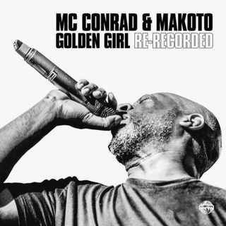 MC Conrad, Makoto — Golden Girl vinyl cover