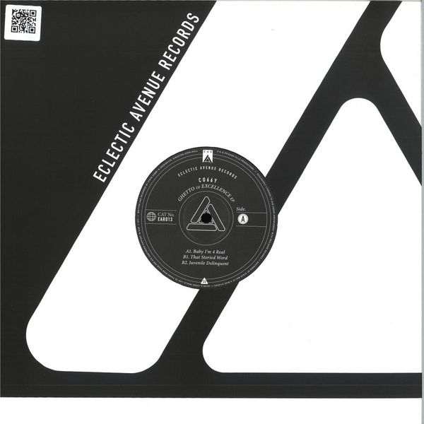 CO66Y aka, Steve Cobby — Ghetto of Excellence EP vinyl cover