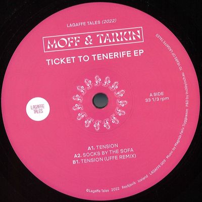 Moff, Tarkin — Ticket to Tenerife EP vinyl cover