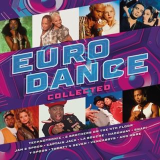 Various — Eurodance Collected LP 2x12" vinyl cover