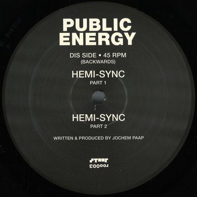 Public Energy — Three O Three vinyl cover