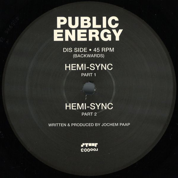 Public Energy — Three O Three vinyl cover