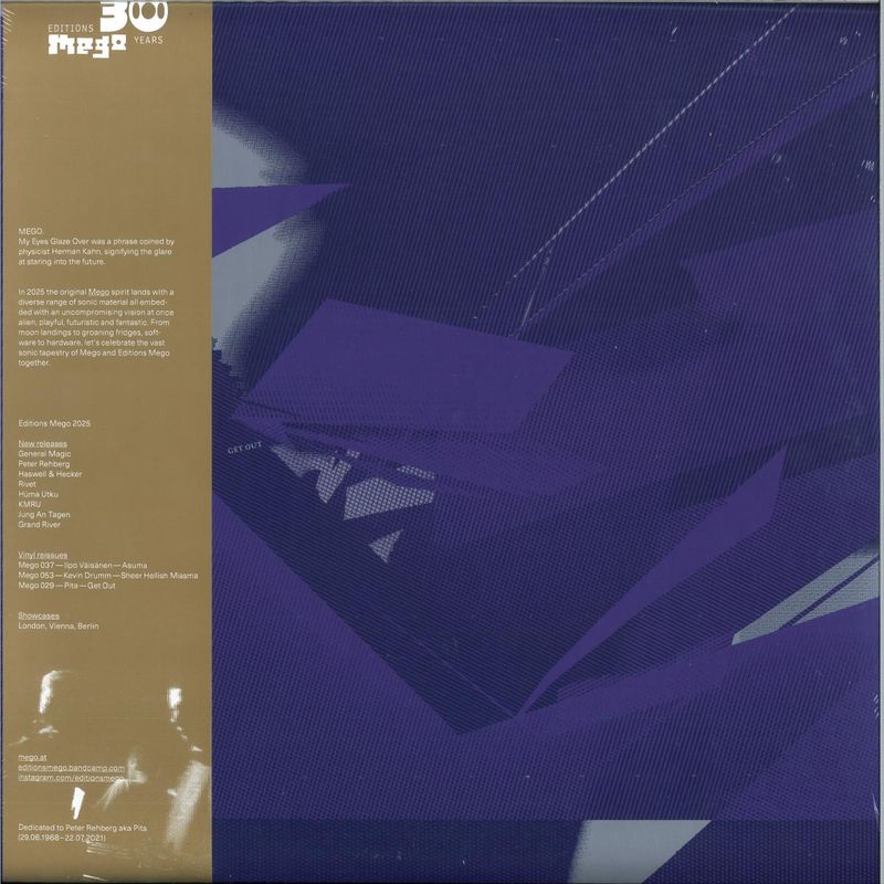 Pita — Get Out LP 2x12" vinyl cover
