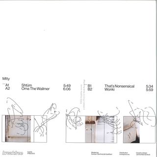 Mtty — FREE 003 vinyl cover