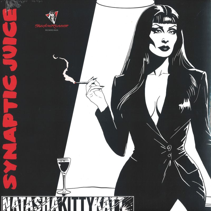 Natasha Kitty Katt — SYNAPTIC JUICE vinyl cover