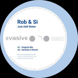 Rob, Si — Just Add Water vinyl cover