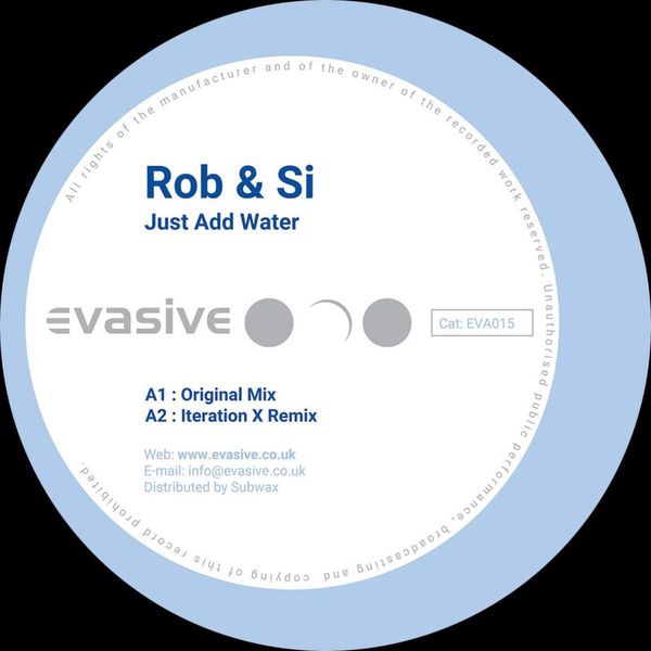 Rob, Si — Just Add Water vinyl cover