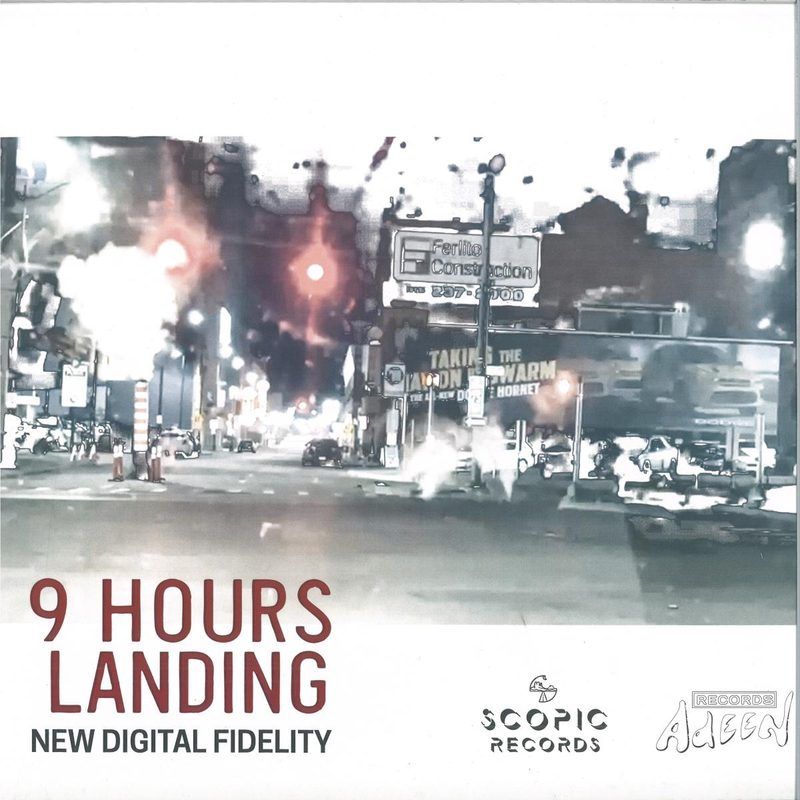 New Digital Fidelity — 9 Hours Landing vinyl cover
