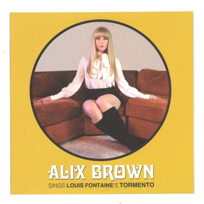 Alix Brown, Louis Fontaine — Tormento vinyl cover