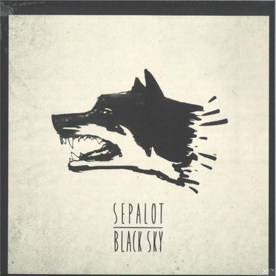 Sepalot — Black Sky LP vinyl cover