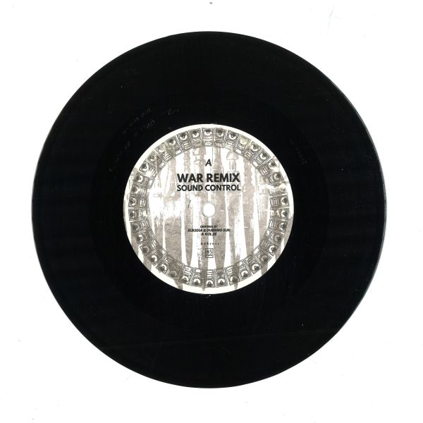 Breez, Sound Control — War Remix / Jah Jah Guide Remix 7" vinyl cover