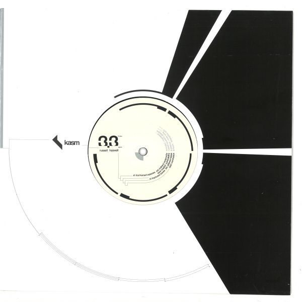 Russell Haswell — Kasm 03 (10") vinyl cover